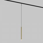 Трековый подвесной светильник Maytoni TR191-1-3W2.7K-M-BBS Skim