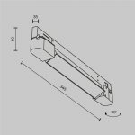 Трековый светильник Technical TR196-3-10W2.7K-B(N)