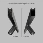 Экран для шинопровода Denkirs TR2010-BK SMART BASE
