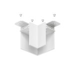 Угловой соединитель для шинопровода SMART Denkirs TR2102-WH