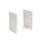 Торцевые заглушки для шинопровода белые (комплект 2 шт) Denkirs TR2107-WH