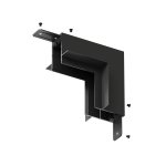 Соединитель для шинопровода Denkirs TR2118-BK SMART HIDE