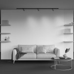 Трековый светильник Maytoni TR218-1-GU10-BS Calipso