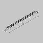 Трековый светильник Technical TR231-2-10W3K-B