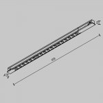 Трековый светильник Technical TR232-2-15W4K-B
