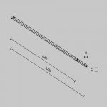 Трековый светильник Technical TR240-4-18WTW-DSZ-B