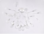 Люстра потолочная Ambrella TR3011/27 WH/FR белый/матовый G4/27 max 20W D730*430 TRADITIONAL