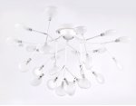 Люстра потолочная Ambrella TR3011/27 WH/FR белый/матовый G4/27 max 20W D730*430 TRADITIONAL