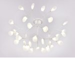 Люстра потолочная Ambrella TR3018/36 WH/FR белый/матовый G4/36 max 20W D920*480 TRADITIONAL