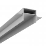 Закладной профиль для встраиваемого монтажа однофазного трека 2м Denkirs TR3020-AL