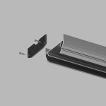 Торцевая заглушка для профиля Denkirs TR3052-AL