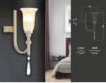 Настенный светильник с хрусталем Ambrella TR3252 TR