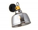 Настенный светильник бра Ambrella TR3522 SB/SM бронза/дымчатый E27 max 40W 220*280*320 TRADITIONAL