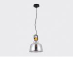 Люстра подвесная Ambrella TR3527 SB/SM бронза/дымчатый E27 max 40W D220*1000 TRADITIONAL