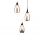 Люстра подвесная Ambrella TR3550/3 BK/SM черный/дымчатый E14 max 40W 370*130*1000 TRADITIONAL