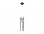 Люстра подвесная Ambrella TR3561 BK/SM черный/дымчатый E27 max 40W D130*1200 TRADITIONAL