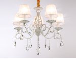 Подвесная люстра с абажурами и хрусталем Ambrella TR4547 TR