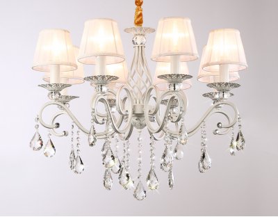 Подвесная люстра с абажурами и хрусталем Ambrella TR4548 TR