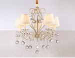 Подвесная люстра с абажурами и хрусталем Ambrella TR4560 TR