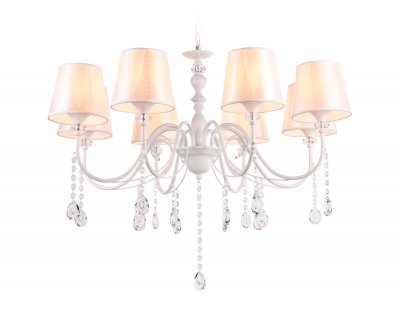 Подвесная люстра с абажуром и хрусталем Ambrella TR4605 TR