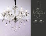 Подвесная классическая люстра с хрусталем Ambrella TR4900 TR