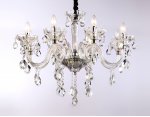 Подвесная классическая люстра с хрусталем Ambrella TR4906 TR