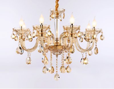 Подвесная классическая люстра с хрусталем Ambrella TR4907 TR Подвесная классическая люстра с хрусталем Ambrella TR4907 TR