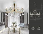 Подвесная люстра с хрусталем Ambrella TR4926 TR