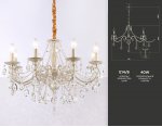 Классическая подвесная люстра с хрусталем Ambrella TR4945 TR