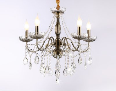 Подвесная классическая люстра с хрусталем Ambrella TR4949 TR