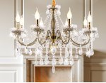 Подвесная классическая люстра с хрусталем Ambrella TR4950 TR