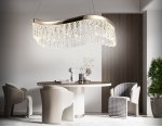 Подвесной светодиодный светильник с хрусталем Ambrella TR49717 TR