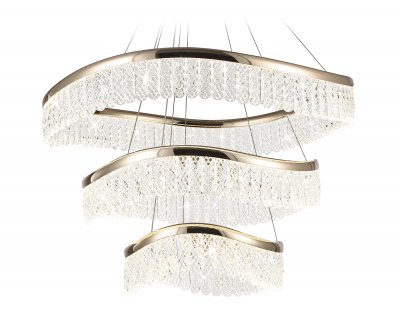 Подвесной светодиодный светильник с хрусталем Ambrella TR49731 TR Подвесной светодиодный светильник с хрусталем Ambrella TR49731 TR
