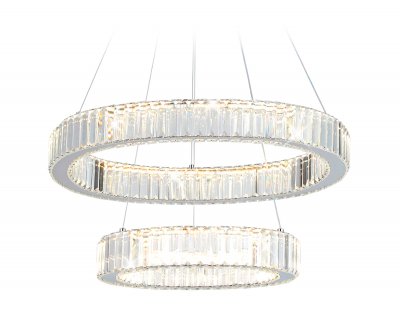Подвесная светодиодная люстра с хрусталем Ambrella TR5001 TR