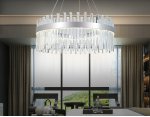 Подвесная светодиодная люстра с хрусталем Ambrella TR5011 TR