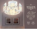 Потолочная люстра с хрусталем Ambrella TR5092 TR