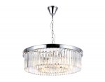 Люстра подвесная Ambrella TR5096/8 CH/CL хром/прозрачный E14/8 max 40W D600*760 TRADITIONAL