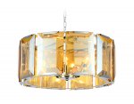 Люстра подвесная Ambrella TR5133 CH/TI хром/янтарь E14/5 max 40W D500*1000 TRADITIONAL