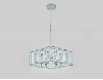 Люстра подвесная Ambrella TR5148 CH/CL хром/прозрачный E14/6 max 40W 500*500*1000 TRADITIONAL