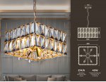 Подвесная люстра с хрусталем Ambrella TR5162 TR