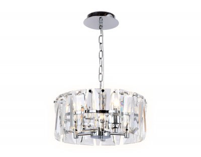 Люстра подвесная Ambrella TR5166 CH/CL хром/прозрачный E14/5 max 40W D380*515 TRADITIONAL Люстра подвесная Ambrella TR5166 CH/CL хром/прозрачный E14/5 max 40W D380*515 TRADITIONAL