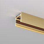 Трек SHINE BASE, 2м, 48В DC, IP20, сатинированная латунь, алюминий