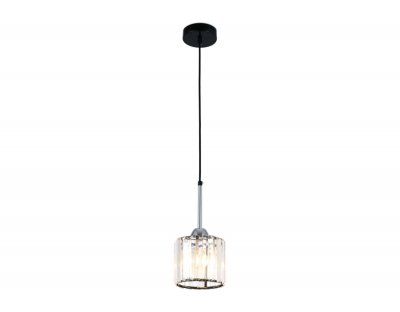 Люстра подвесная Ambrella TR5894 BK/CL черный/прозрачный E14 max 40W D135*890 TRADITIONAL Люстра подвесная Ambrella TR5894 BK/CL черный/прозрачный E14 max 40W D135*890 TRADITIONAL