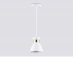 Светильник подвесной в стиле лофт Ambrella TR8465 WH/FGD белый/золото E27 max 60W D130*1000