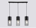 Светильник подвесной Ambrella TR8501/3 BK черный E27/3 max 60W 550*100*1000