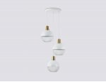 Светильник подвесной Ambrella TR8503/3 WH/CP белый/медь E27/3 max 60W D410*1000