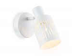 Настенно-потолочный спот в стиле лофт Ambrella TR8663 WH белый E14 max 60W 180*100*150
