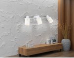 Настенно-потолочный спот в стиле лофт Ambrella TR8665/3 WH белый E14/3 max 60W 560*100*190
