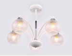 Люстра подвесная Ambrella TR9010/5 WH/CL белый/прозрачный E27 max 40W D620*500 TRADITIONAL