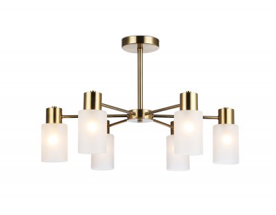 Подвесной светильник Ambrella TR9581/6 BS латунь E14*6 max 40W 620*620*385 Подвесной светильник Ambrella TR9581/6 BS латунь E14*6 max 40W 620*620*385